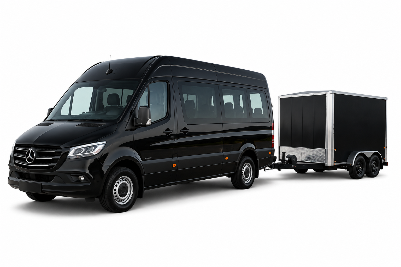Transporter with trailer