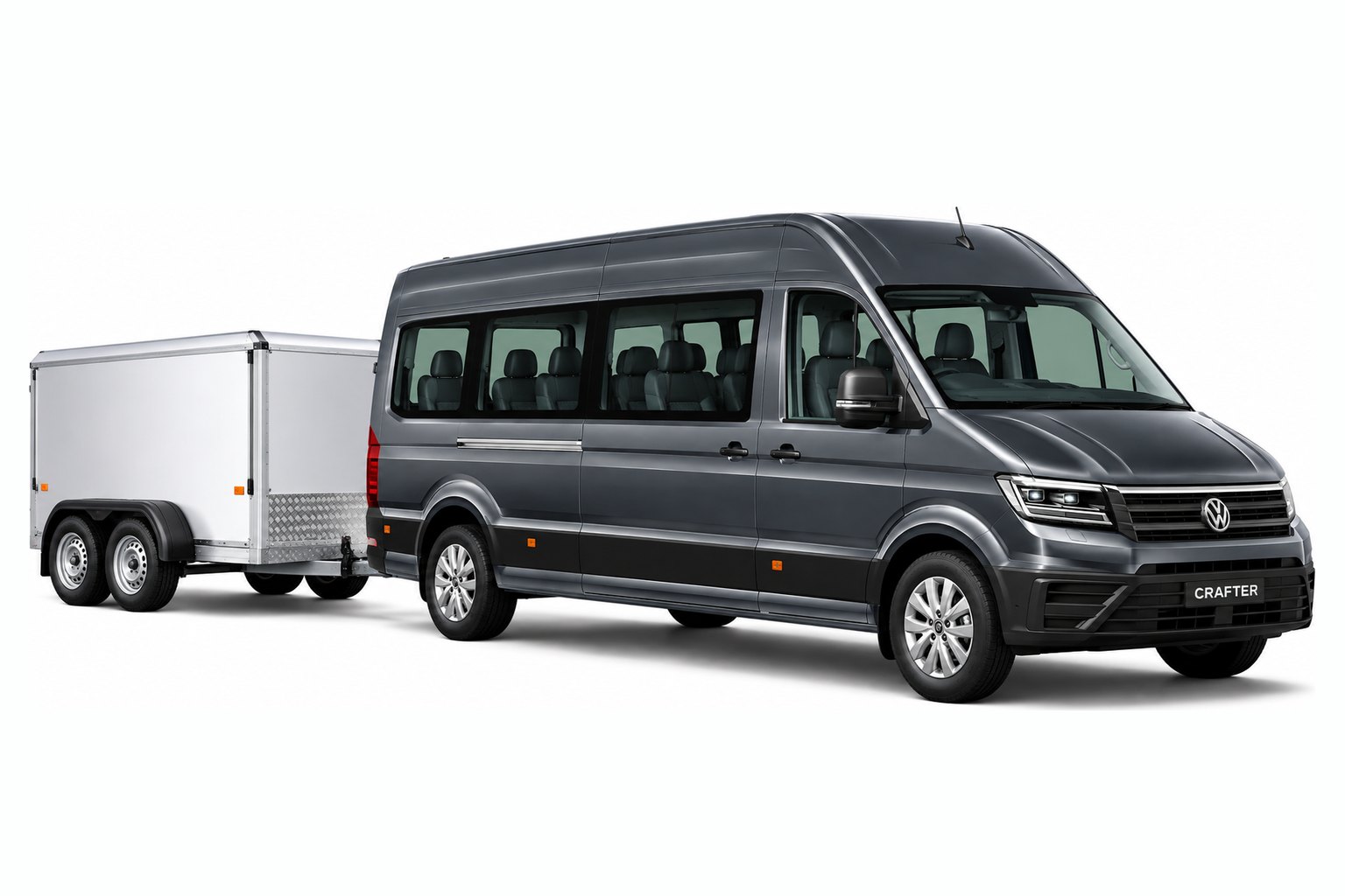 VW Crafter + Trailer (or similar)